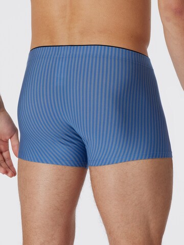 SCHIESSER Boxer shorts ' Long Life Soft ' in Blue