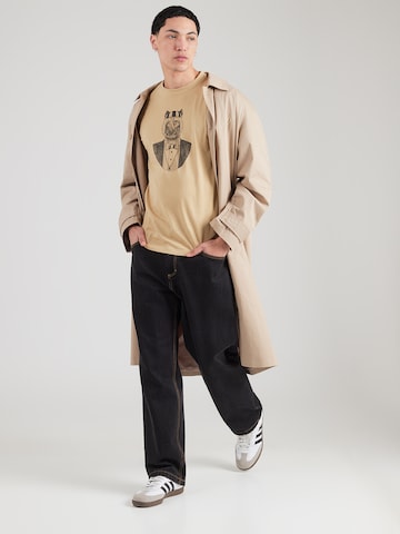 BLEND Tričko 'BHKAY' - Hnedá