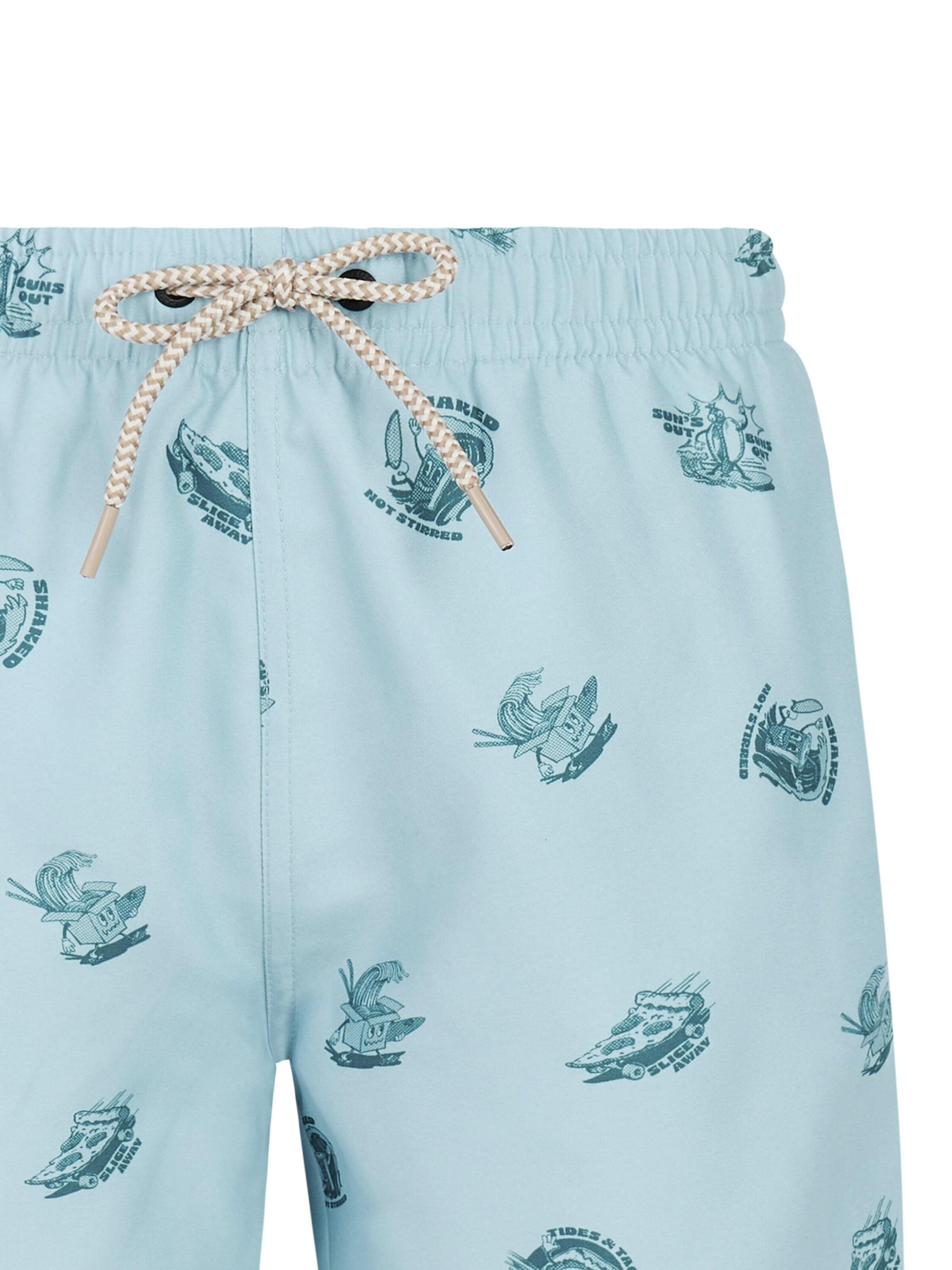 PROTEST Zwemshorts 'PRTHector JR' in Blauw