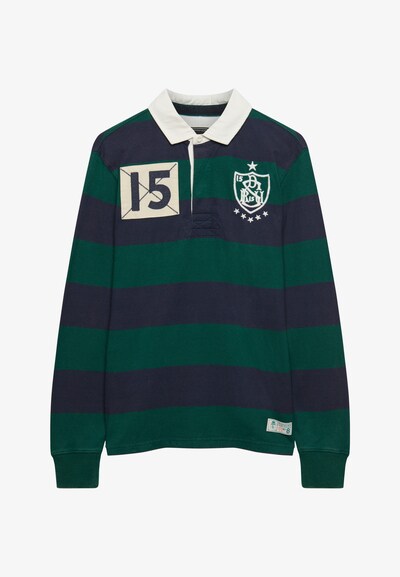 Superdry & Co Shirt in M in Cream / marine blue / Green / White, Item view