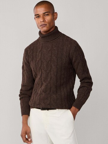 Hackett London Pullover in Braun