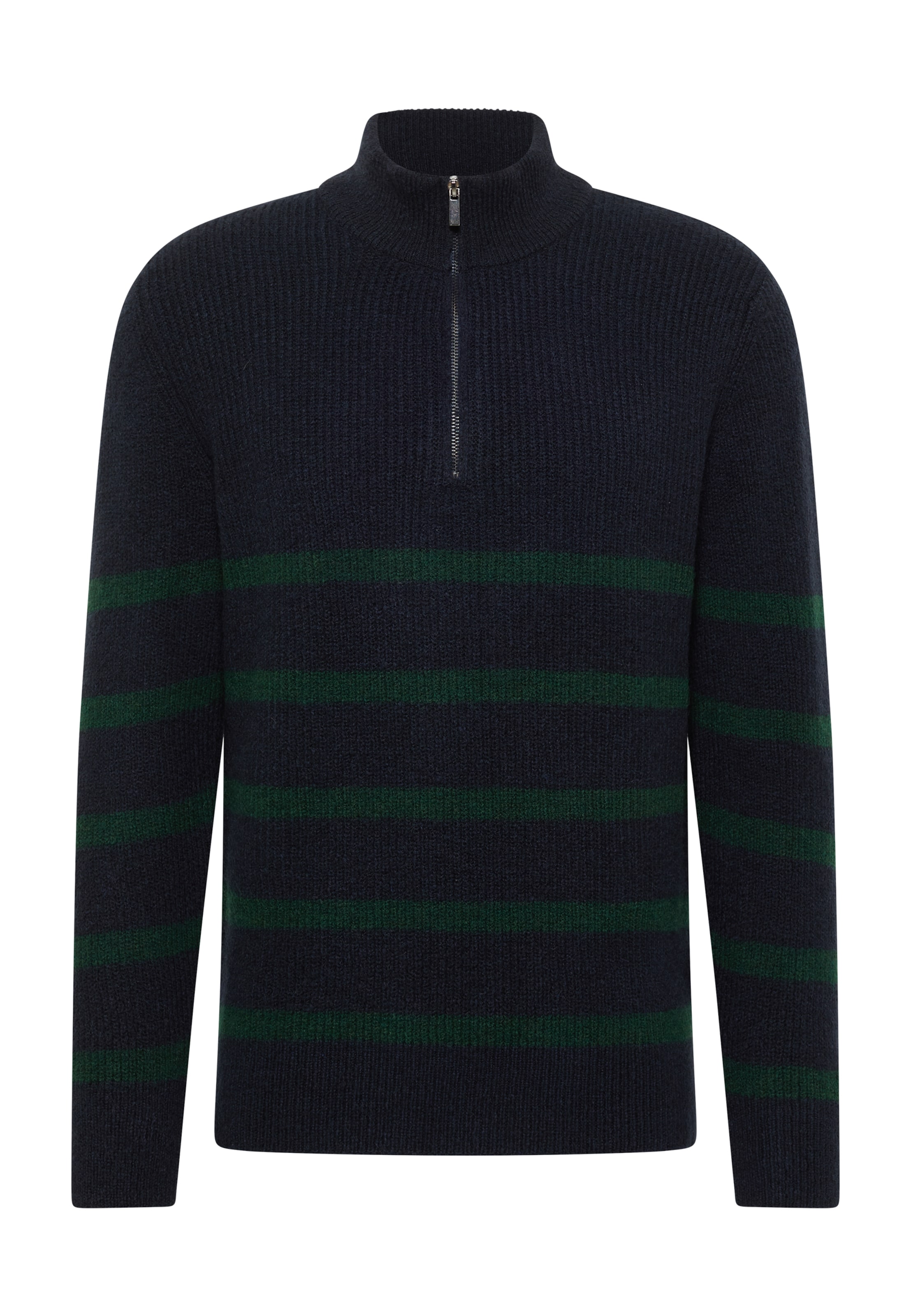 MUSTANG Pullover ' Eastvale ' in Blau: Vorderseite