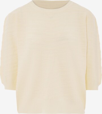 Sidona Sweater in White: front