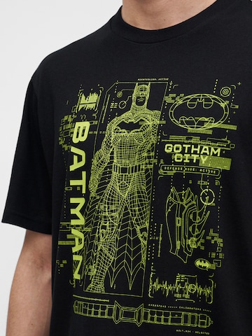 GAP T-shirt 'WB BATMAN' i svart