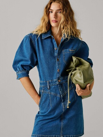 Pepe Jeans Jurk 'GRACIE' in Blauw