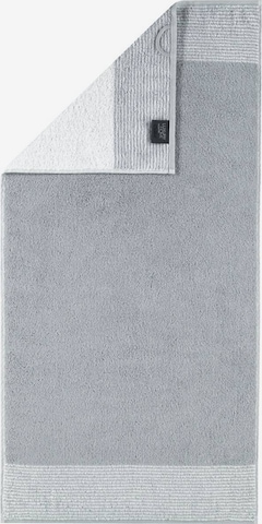 Cawö Towel in Silver: front