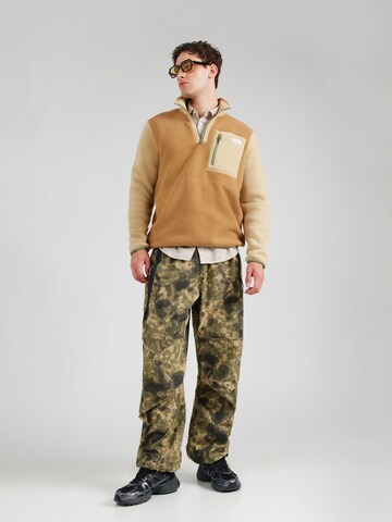 THE NORTH FACE Spordipullover 'YUMIORI', värv pruun