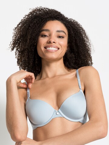 s.Oliver T-shirt Bra in Blue: front