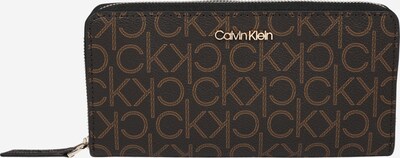 Calvin Klein Portemonnee in de kleur Beige / Donkerbruin, Productweergave