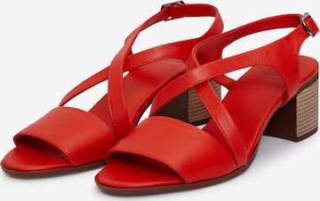 CESARE GASPARI Sandals in Red