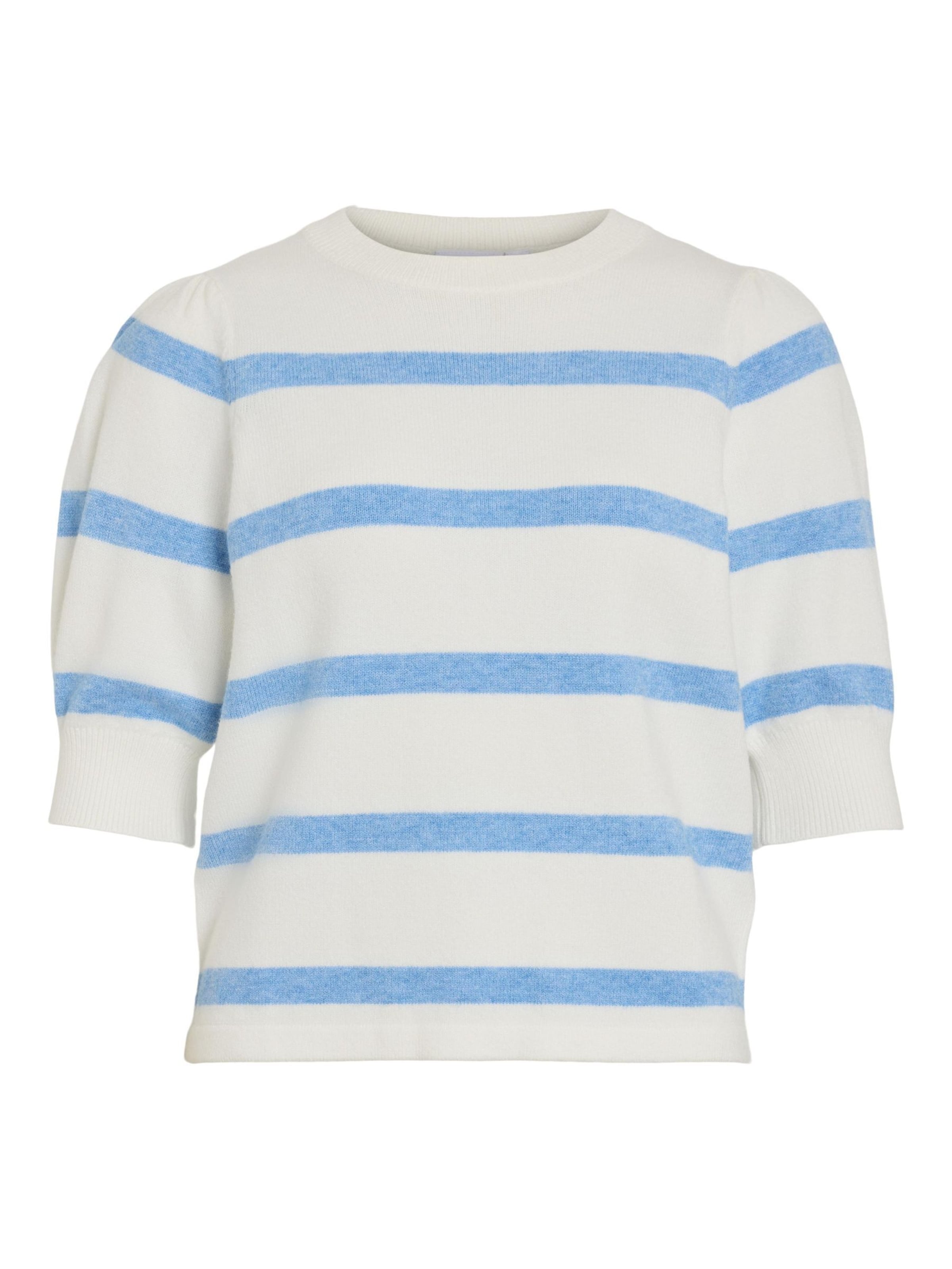 VILA Sweater in White: front