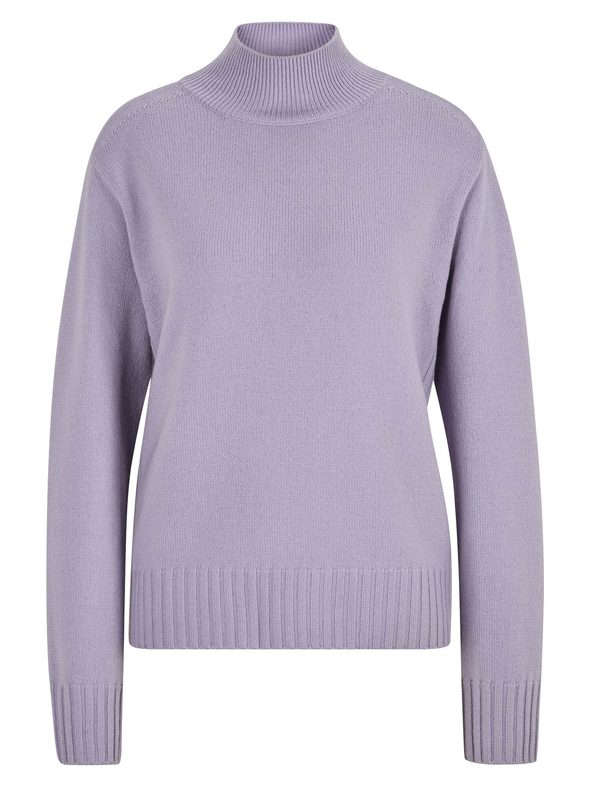 Pull-over MADELEINE en violet : devant