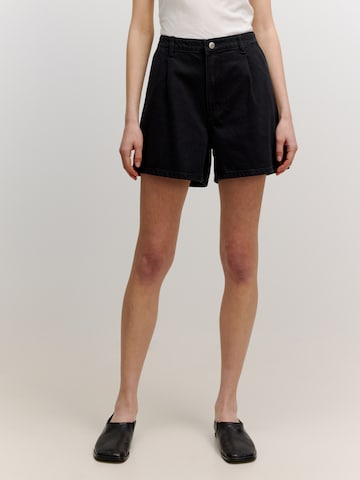 EDITED Regular Pants 'Lilyan' in Black: front