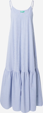 Rochie de la UNITED COLORS OF BENETTON pe albastru: față