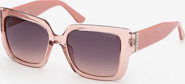 Occhiali da sole di GUESS in rosa: frontale