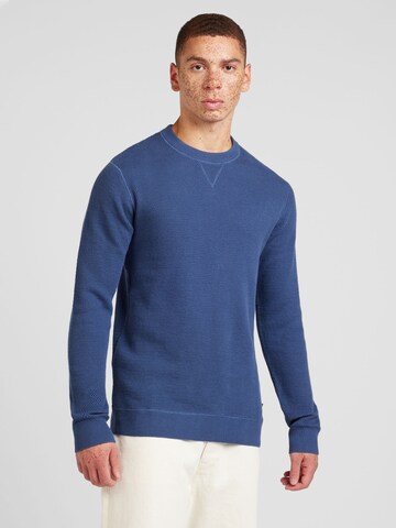 Pull-over 'JPRBLUCHRISTER' JACK & JONES en bleu : devant