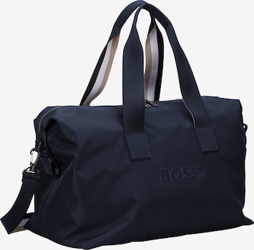 Sac de voyage BOSS en bleu : devant