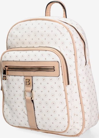 Briciole Rucksack in Weiß: Vorderseite