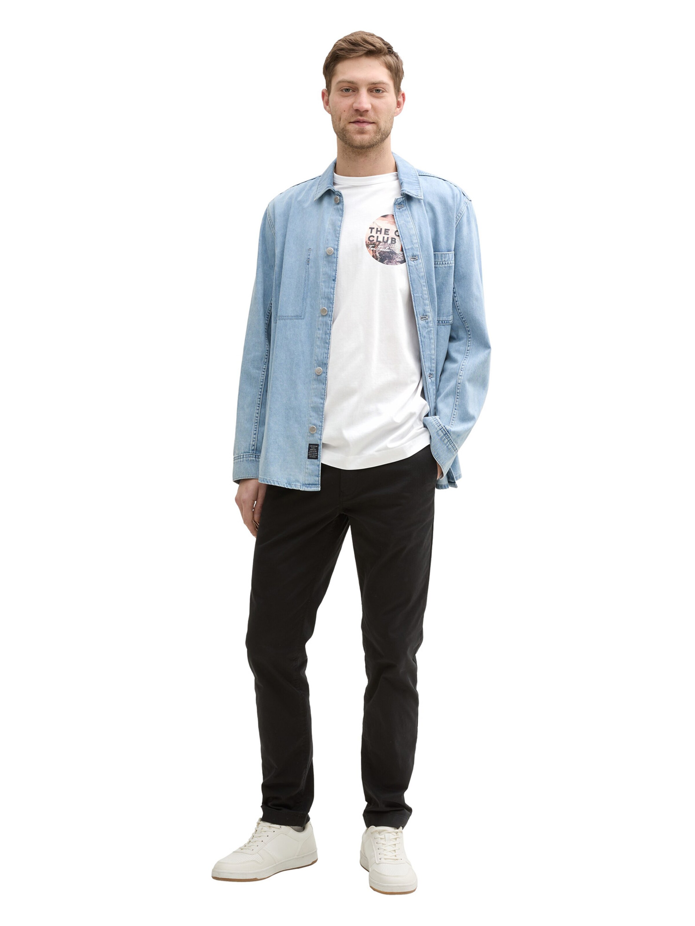 TOM TAILOR Koszulka w kolorze biały