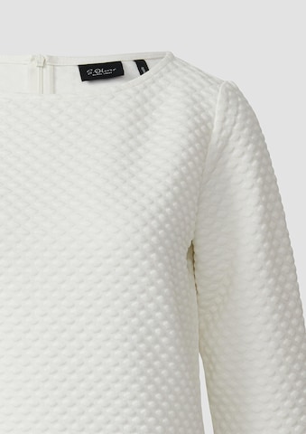 s.Oliver Sweatshirt in Wit