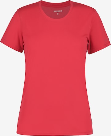 ICEPEAK Performance shirt 'Belfast' in Red: front