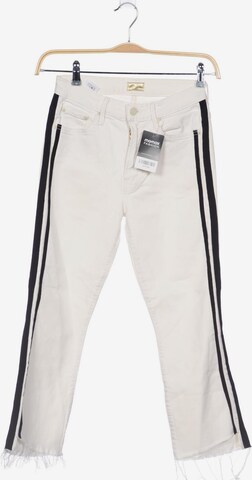 MOTHER Jeans in 27 in White: front
