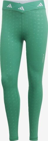 Pantalon de sport 'Brand Love' ADIDAS PERFORMANCE en vert : devant