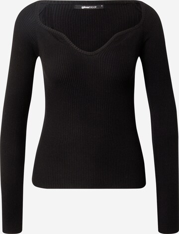 Gina Tricot - Camiseta 'Tori' en negro: frente