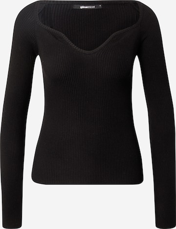 Gina Tricot Shirt 'Tori' in Schwarz: predná strana