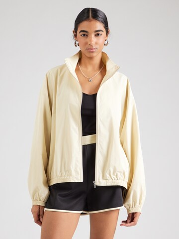 Veste mi-saison 'Suki' WEEKDAY en beige : devant