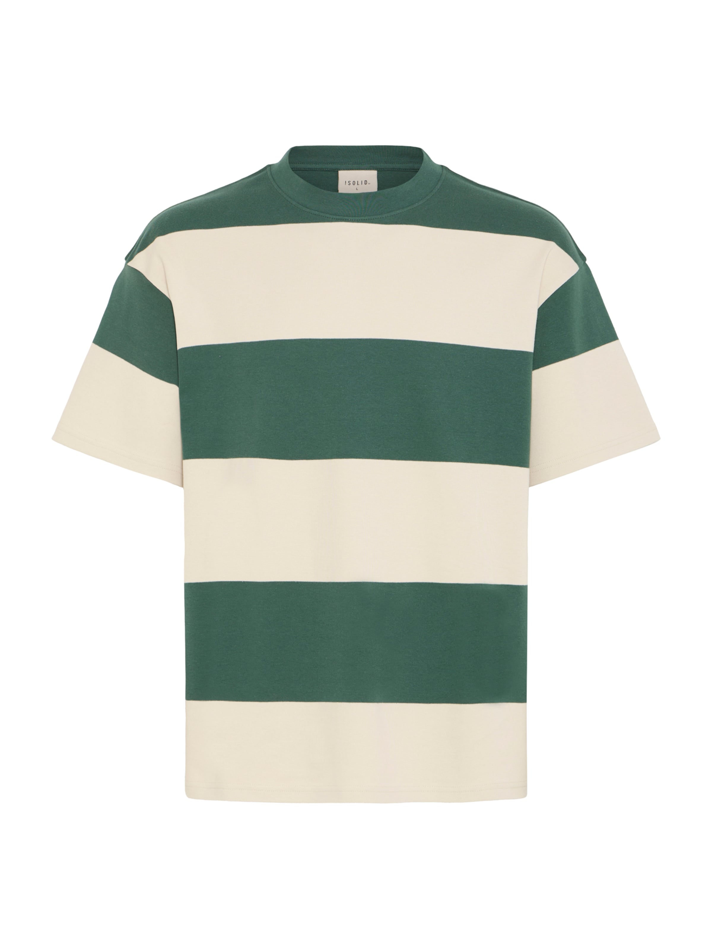 !Solid Тениска 'SDROY' в зелено: отпред