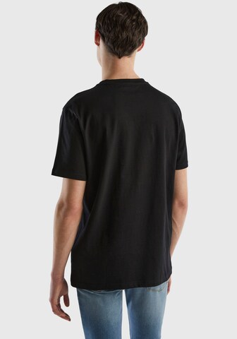 T-Shirt UNITED COLORS OF BENETTON en noir