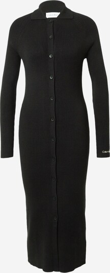 Calvin Klein Stickad klänning i svart, Produktvy