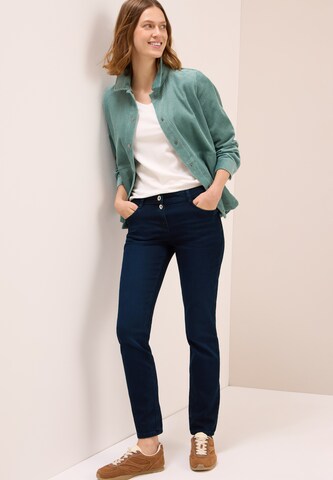 Coupe slim Jean 'Scarlett' CECIL en bleu