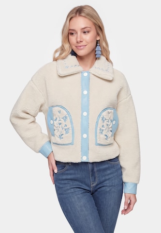 IZIA - Chaqueta de entretiempo en beige: frente