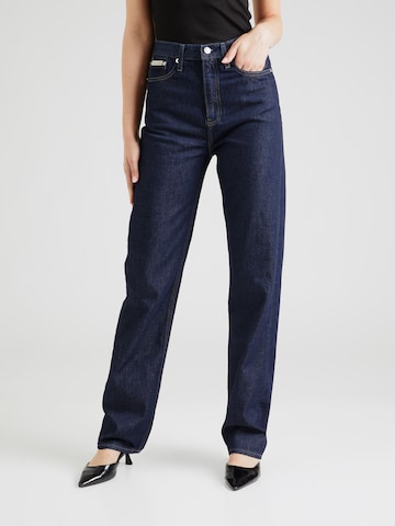 mėlyna Calvin Klein Jeans Standartinis Džinsai: priekis