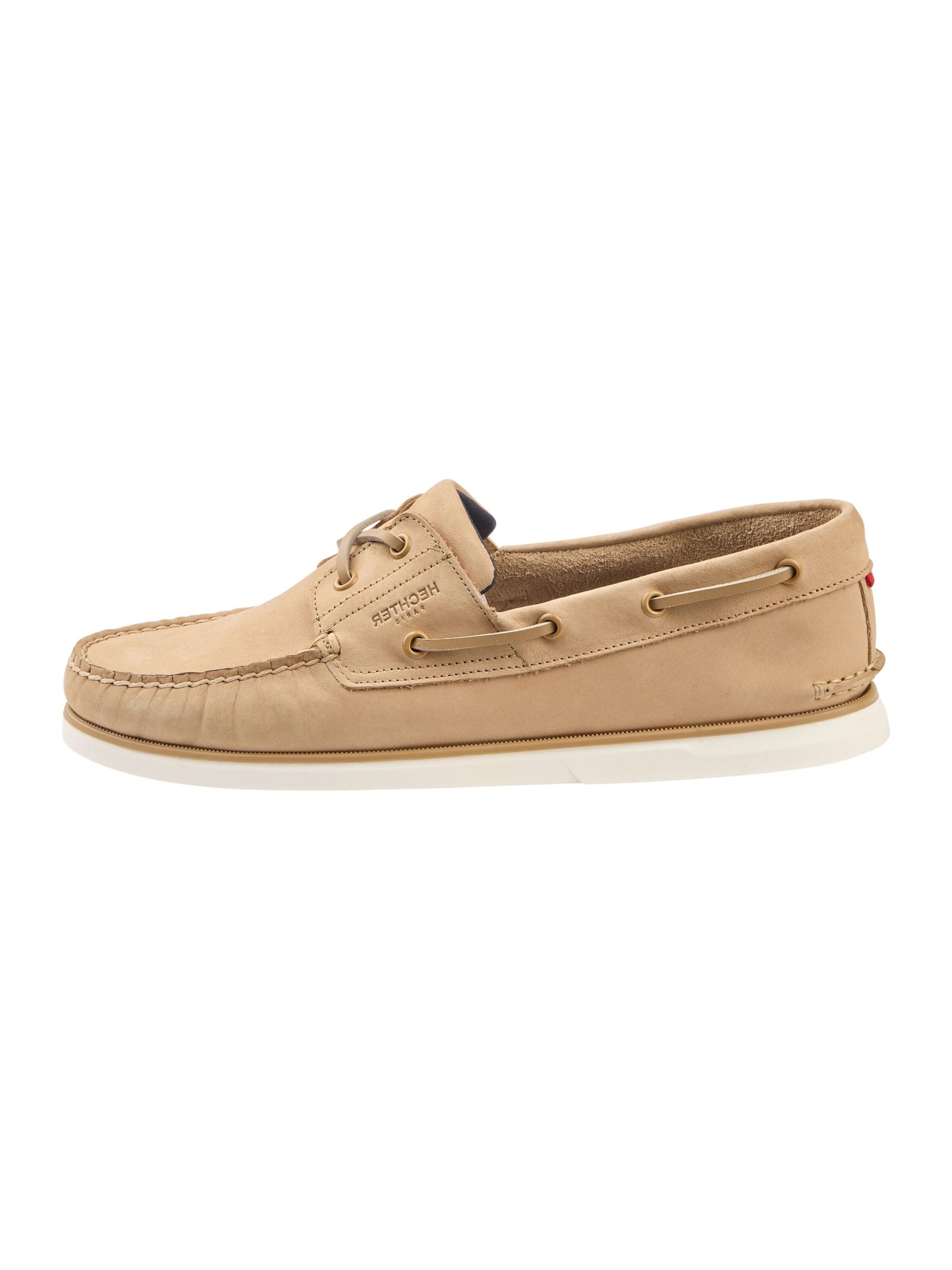 Chaussure basse HECHTER PARIS en beige : devant