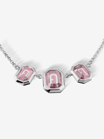 Furla Jewellery Necklace 'Octagonal' in Pink