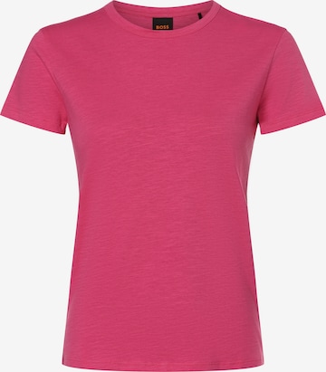 BOSS Orange Shirt 'C_Esla' in Pink: front