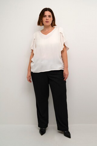 KAFFE CURVE Blouse 'Mirana' in Wit
