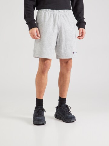regular Pantaloni di Champion Authentic Athletic Apparel in grigio: frontale