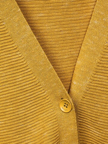 CECIL Knit Cardigan in Yellow