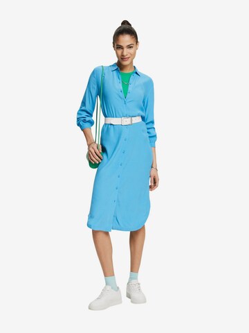 Robe-chemise ESPRIT en bleu