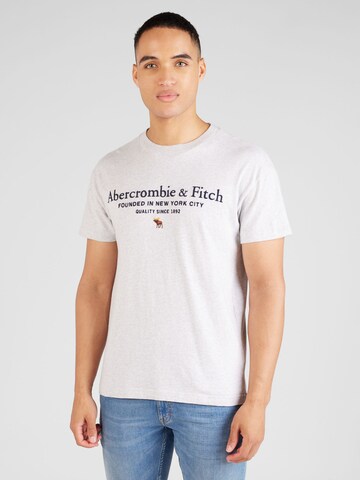 Abercrombie & Fitch Shirt in Grijs: voorkant