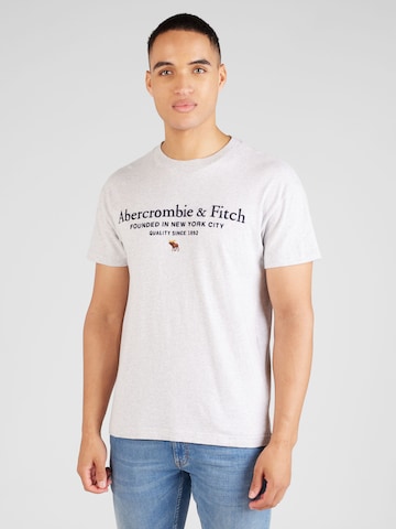 Abercrombie & Fitch Μπλουζάκι σε γκρι: μπροστά