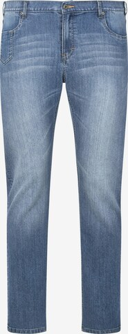 Charles Colby Jeans in Blue: front