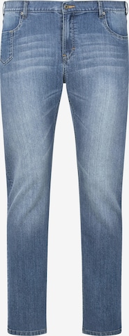 Charles Colby Jeans in Blue: front
