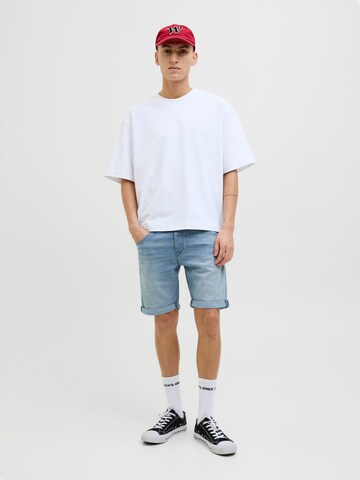 JACK & JONES regular Τζιν 'JJIRick JJFox' σε μπλε