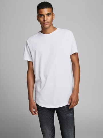 JACK & JONES Regular Fit T-Shirt in Weiß: predná strana