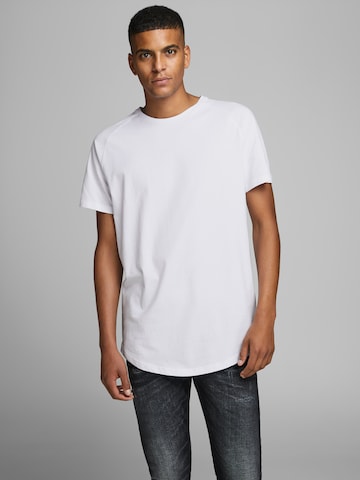 Coupe regular T-Shirt JACK & JONES en blanc : devant